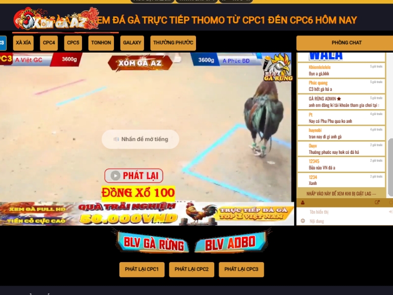 Xom Ga AZ Live Stream – Experience Free, Crystal...