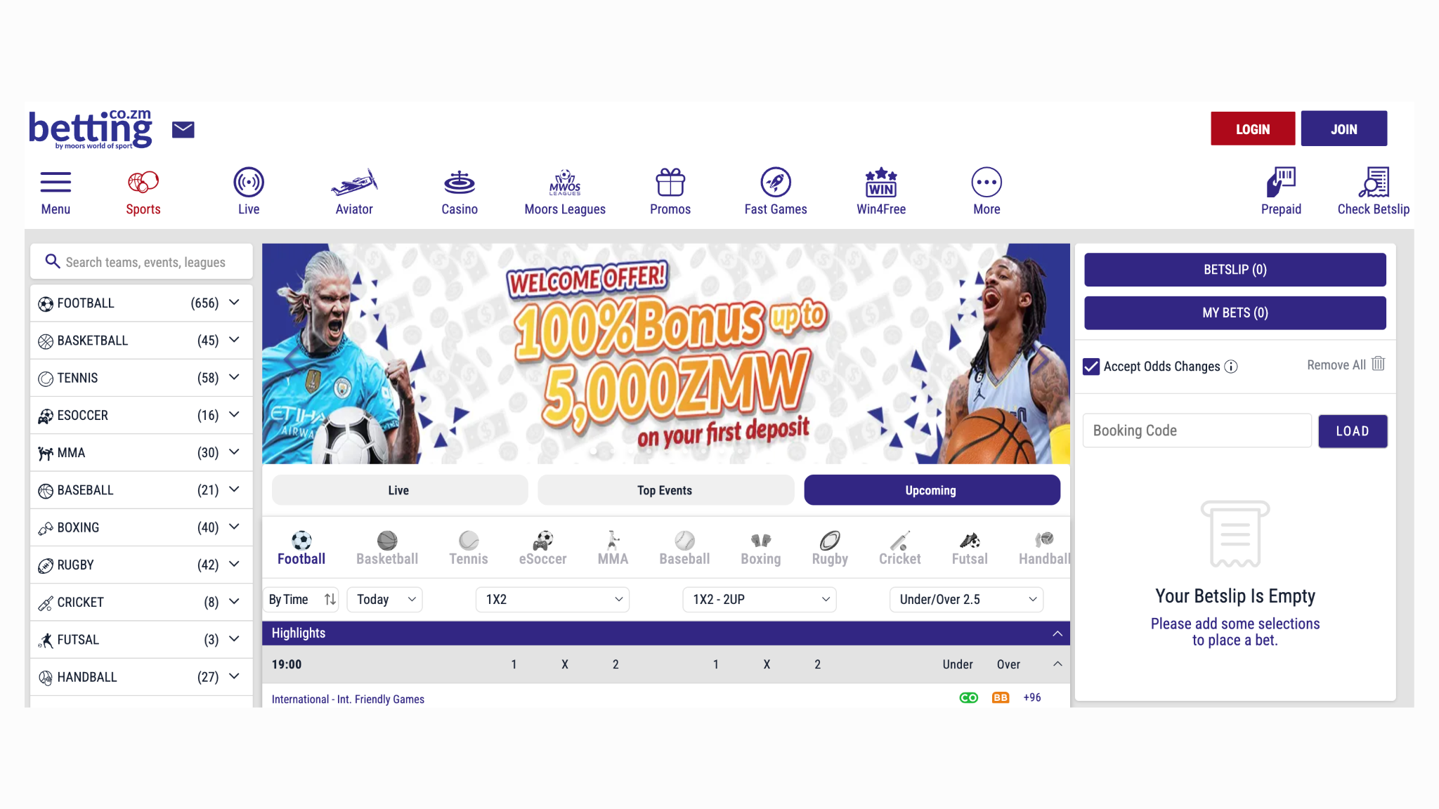 Betting.co.zm Review 2026: Does Market Range Mean ...